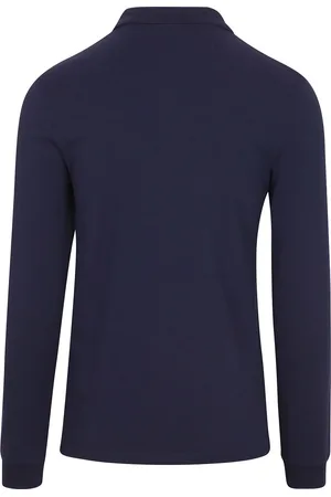 Lyle & Scott Longsleeve Polo Navy