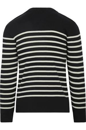 Armor.lux Paimpol Trui Wol Strepen Navy