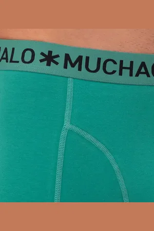 Muchachomalo Boxershorts 3-Pack Solid Groen 580