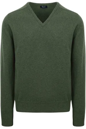 William Lockie Pullover Lamswol Moss V