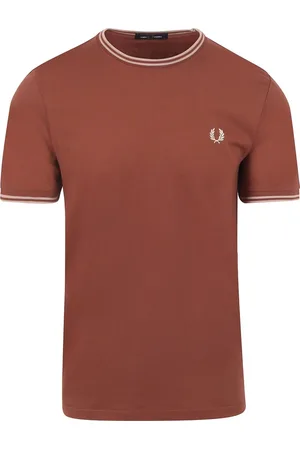 Fred Perry Twin Tipped T-shirt Brique