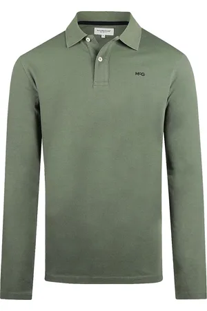 McGregor Long Sleeve Poloshirt Sage