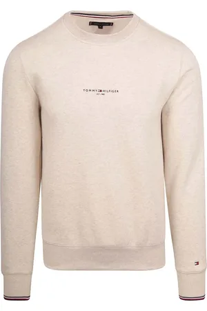 Tommy Hilfiger Sweater Logo Tipped Greige