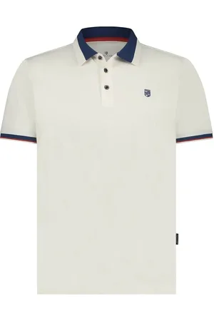 State of art Piqu?? Polo Ecru