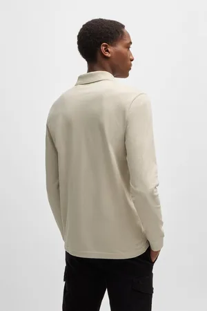 HUGO BOSS Passerby Polo Ecru