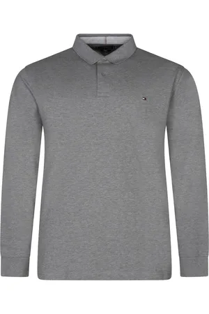 Tommy Hilfiger Big And Tall Poloshirt Long Sleeve