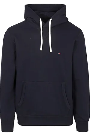 Tommy Hilfiger Hood Essential Small Flag Donkerblauw