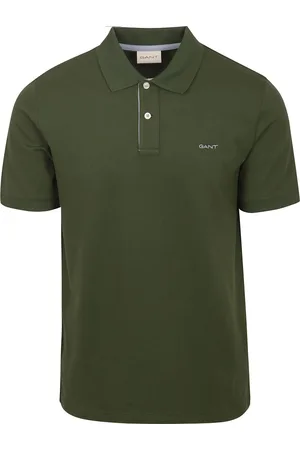 GANT Contrast Piqu?? Poloshirt Donkergroen