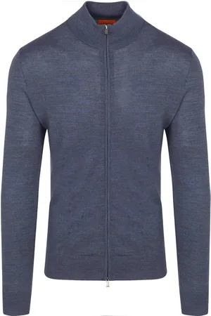 Suitable Cardigan Merino Denim