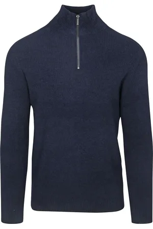 Blue Industry Half Zip Pullover Navy