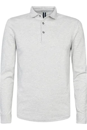 Profuomo Longsleeve Polo Melange