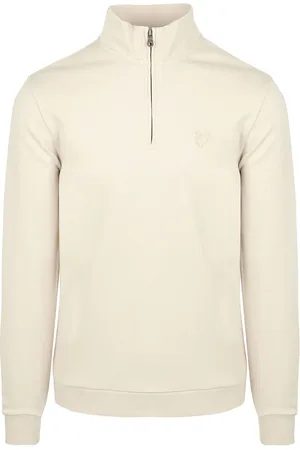 Lyle & Scott Lyle & Scott Half Zip Pullover Tonal Ecru