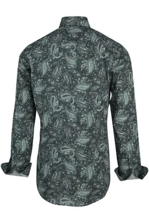 Blue Industry Overhemd Paisley
