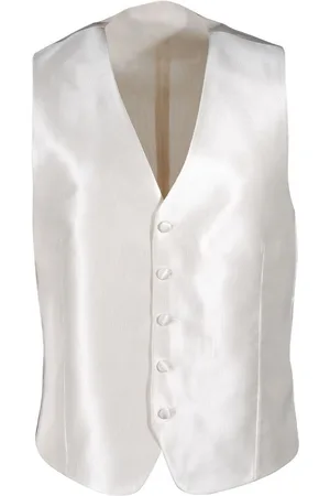 Suitable Trouwgilet Ecru Twill