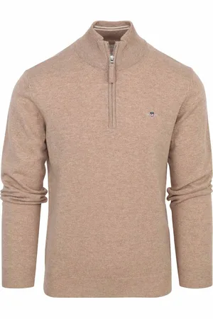 GANT Halfzip Wol Trui Logo