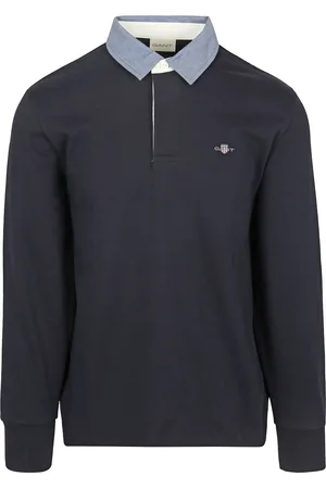 GANT Heavy Rugger Shield Polo Navy