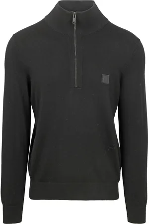 HUGO BOSS Kanobix Half Zip Trui