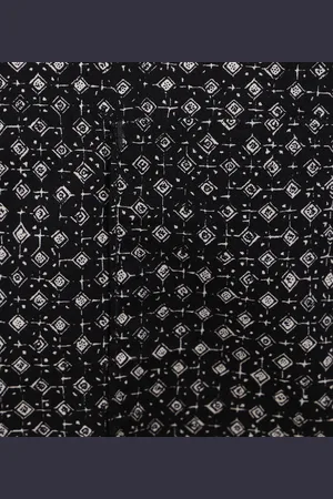Marc O’ Polo Overhemd Short Sleeves Print Navy