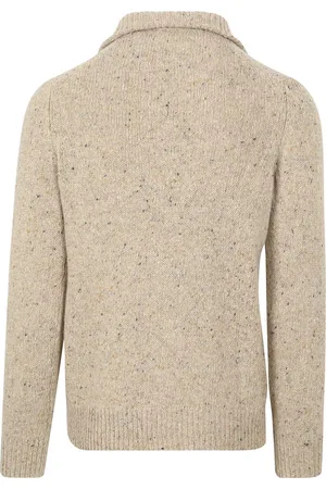 McGregor Half Zip Trui Merinowol Sand