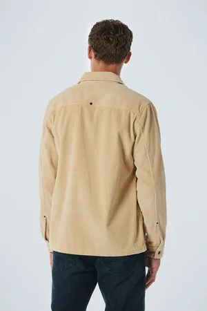 No Excess Overshirt Corduroy Beige