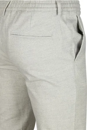 Profuomo Chino Sportcord Lichtgrijs