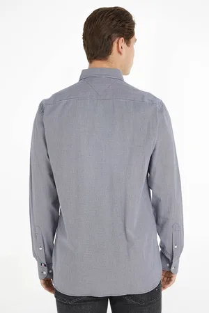 Tommy Hilfiger Overhemd Ruiten Navy