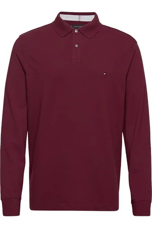 Tommy Hilfiger Big And Tall Poloshirt Long Sleeve