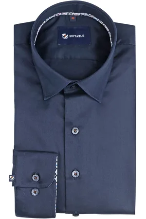 Suitable Overhemd Navy 270-5