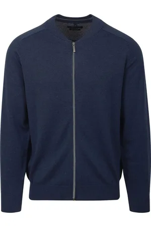 Casa Moda Vest Zip Navy