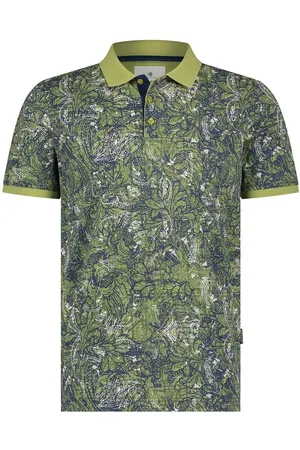 State of art Piqu?? Polo Print