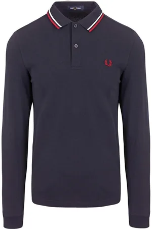 Fred Perry Longsleeve Polo Navy T55