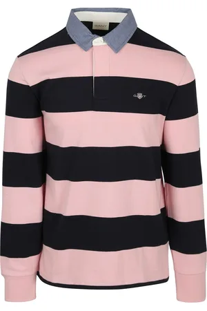 GANT Heavy Rugger Shield Polo Streep Navy