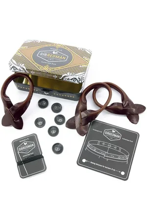 Sir Redman Bretels Combi Pack Sposo Stiloso Burgundy
