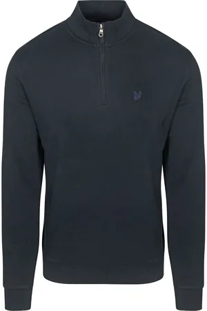 Lyle & Scott Lyle & Scott Half Zip Pullover Tonal Navy