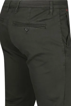 Mac Jeans Driver Pants Donkergroen
