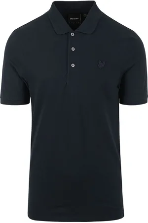 Lyle & Scott Tonal Eagle Polo Navy