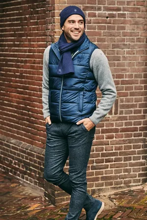 Suitable Bodywarmer Mountain Navy