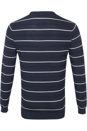Blue Industry Pullover Stripe