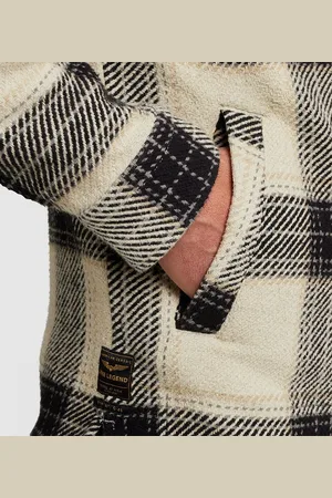 PME Legend™ Overshirt Heavy Yarn Ruiten Ecru