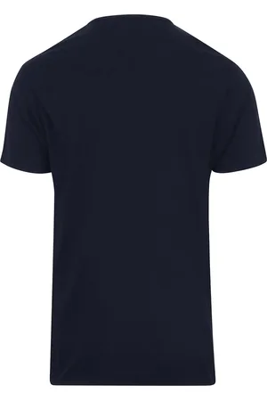 Alan Red Vermont T-shirts V-Hals Navy (2Pack)