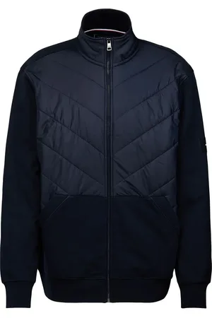 Tommy Hilfiger Chevron Jas Big And Tall Donkerblauw