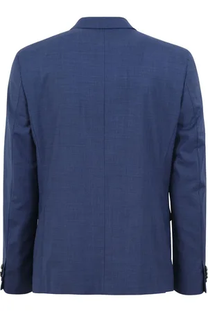 Suitable Strato Toulon Kostuum Wol Mid Blauw