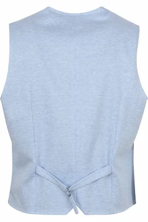 Suitable Gilet Gris Blauw
