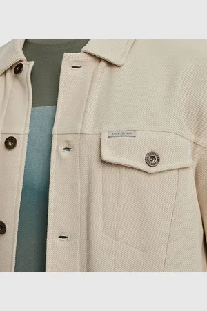 Cast Iron Overshirt Twill Beige