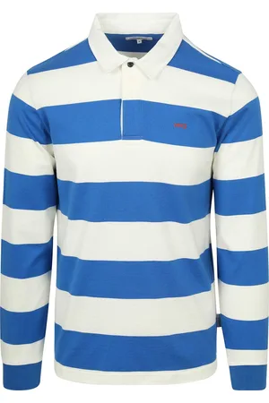McGregor Rugbyshirt Streep Wit