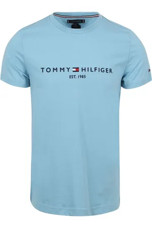 Tommy Hilfiger T-shirt Logo Sleepy Blauw