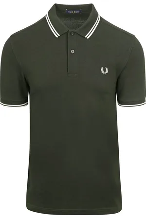 Fred Perry Polo M3600 Donkergroen T50