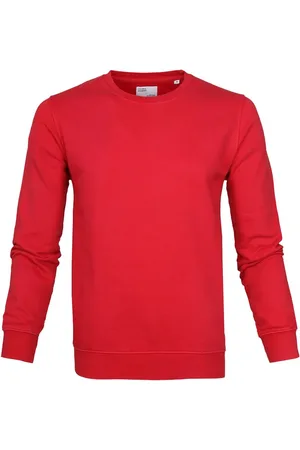 Colorful Standard Sweater Scarlet Red