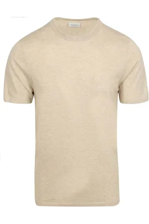 Profuomo T-Shirt Knitted Ecru
