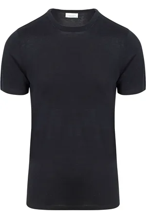 Profuomo T-Shirt Knitted Navy